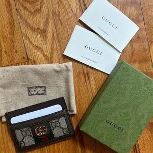 GUCCI  Ophidia GG Card Case
